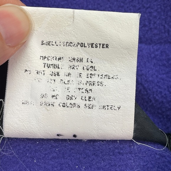 Vintage 90s REI Jacket Men's Size XL Full Zip Fleece Pullover Polartec READ - Picture 8 of 12